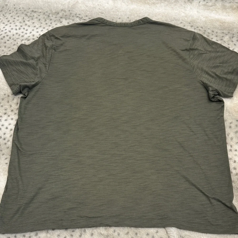 INC International Concepts Olive Short Sleeve Tee - Picture 8 of 10